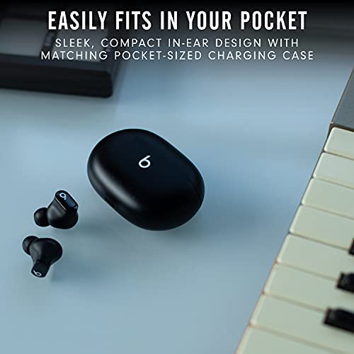 True Wireless Noise Cancelling Earbuds – Compatible with Apple & Android, Built-in Microphone