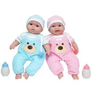 Twins 13" Realistic Soft Body Baby Dolls Twins Gift Set | Ages 2+