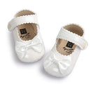 Infant Baby Girls Soft Sole Bowknot Princess Wedding Dress Mary Jane Flats