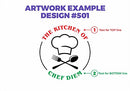 Personalized Engraved Chef Cutting Board - Housewarming or Birthday Gift. 501