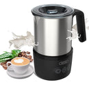 Milk Steamer, Milk Frother 5-in-1 Electric Milk Steamer Frothing 13.5oz Hot/Cold Milk