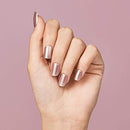 Press-On Manicure, Gel Nail Kit, Short Length, “Champagne Pink”, Polish-Free Solid Color