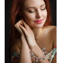 Halloween Scary Charm Bracelet Horror Ghost Jewelry Gift for Movie Fans