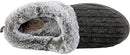 Skechers BOBS Women's Keepsakes - Ice Angel Slipper, Charcoal, 8 M US
