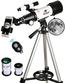 70mm Aperture 400mm AZ Mount Astronomical Refracting Telescope