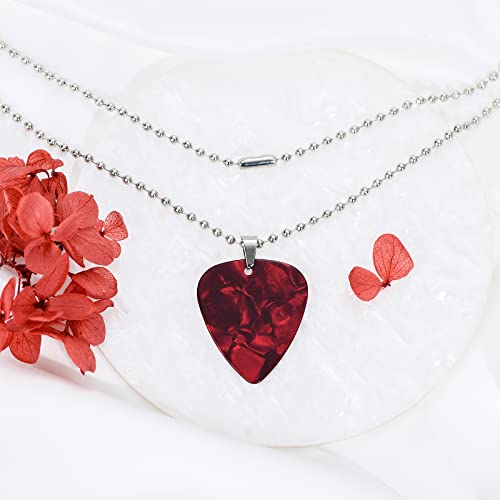 Necklace Strange Horror Thing Guitar Pick Pendant Necklace Halloween
