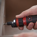 Rechargeable 4V Cordless Screwdriver with Circuit Sensor Technology, Includes 9pcs Bit