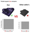 Jacquard Woven Classic Men's Necktie & Pocket Square Set