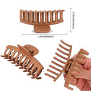 Large Claw Clips For Thick Hair, Big Hair Clip For Thin Hair, Girls' Hair Clips Claw, Neutral