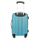 Chicago Hardside Expandable Spinner Luggage, Teal, Carry-On 20-Inch