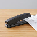 Stapler with 1000 Staples, for Office or Desk, 10 Sheet Capacity, Non-Slip, Black