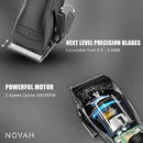 Professional Hair Clippers and Trimmer Kit for Men