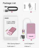 USB 3.0 Docking Station, Triple Display USB Hub Dual HDMI VGA Adapter