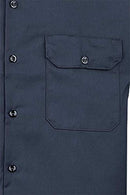 Men's Big-Tall Short-Sleeve Work Shirt,Navy,2XT