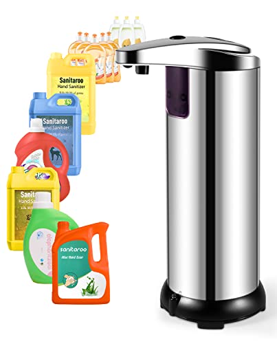 Automatic Soap Dispenser, Touchless Soap Dispenser Bathroom, 3 Adjustable Level