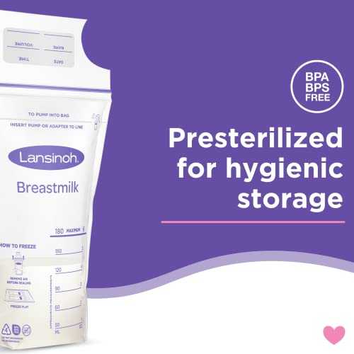 Breastmilk Storage Bags, 200 Coaunt Value Pack, Easy to Use Milk Storage Bags