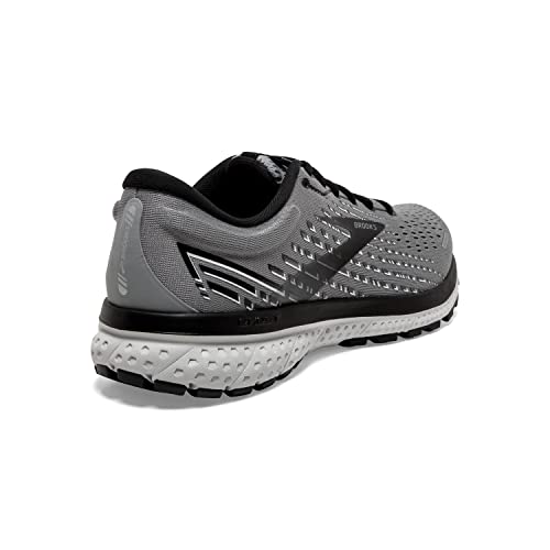 Brooks Men's Ghost 13, Primer Grey/Pearl/Black, 10.5 Medium