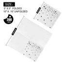 200-pack Silver Wedding Decorations Cocktail Napkins, Disposable Napkins