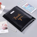 100Pcs Thank You Merchandise Bags, Extra Thick 2.36Mil 12x15In Retail Shopping Bags