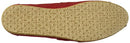 TOMS Women's Classic Core Alpargata Slip-On, Red Canvas, 9 Medium US