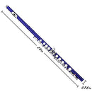 Closed Hole C Flutes - Musical Instrument Beginner Student Flute with Flute Case, Stand