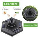 MAGGIFT Upgrade Hanging Solar Lights Garden Decorations, 37.8 Inch Dual Use