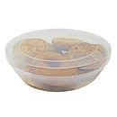 Stay Fresh Pie Keeper with Hinged Lid, Universal Storage Container, Plastic