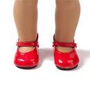 6 Pairs of Doll Shoes Include Boots Leather Shoes Fits 18 Inch American Girl Doll