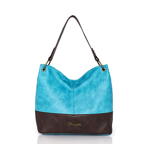 Wrangler Hobo Bags for Women Leather Tote Bag Shoulder Bag