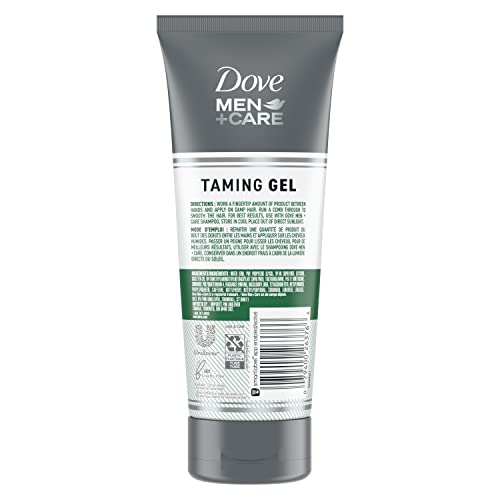 Dove Men+Care Styling Gel for a Strong Hold Hair Taming Gel Hair Styling Product