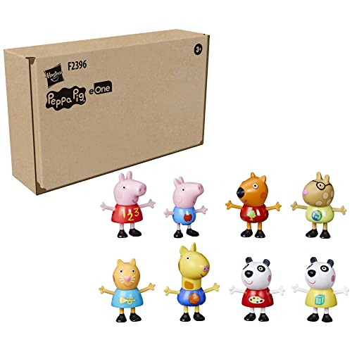 Peppa Pig Figure 8-Pack Toy , for Ages 3 and up