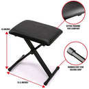 61 Key Keyboard Piano With LCD Display Kit, Keyboard Stand, Piano Bench, Headphones