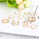 25 Pcs Knuckle Rings for Women Stackable Rings Set