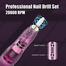 Electric Nail Drill Machine Cordless Electric Nail File for Acrylic Nails Gel Nails Efile Manicure