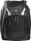 Rawlings Legion Baseball & Softball Players Equipment Backpack, Grey/Black