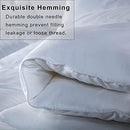 Quilted Comforter-Plush Microfiber Fill- Duvet Insert or Stand-Alone with Corner Tabs