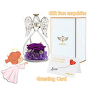 Rose Valentines Day Gifts for Her Mom Women, Preserved Real Rose for Valentine's Day