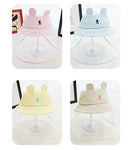 Kids Isolation Protective Cap Fisherman Baby Sun Hat Cute Mouse Design