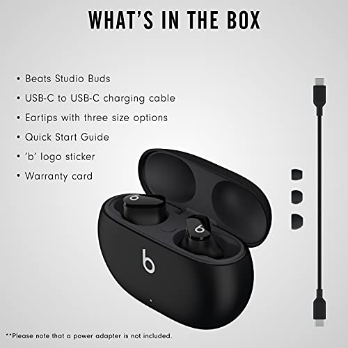 True Wireless Noise Cancelling Earbuds – Compatible with Apple & Android, Built-in Microphone