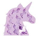 Unicorn Ice Cube Tray - Soft Purple BPA-Free Silicone Mold for Candy Making