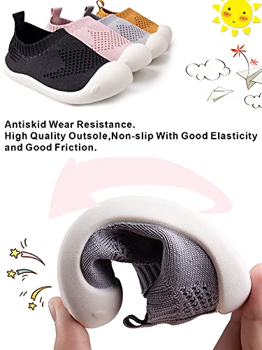 Baby First-Walking Shoes 1-4 Years Kid Shoes Trainers Toddler Infant Boys Girls Soft Sole Non Slip