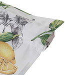 LDTV36YL12 Lemon Drop Tier and Valance Window Curtain Set, 58" x 36", Yellow