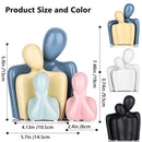 Family of 4 Figurines- Modern Abstract Figure Home Art Decon Sculpture Decor