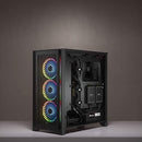 Corsair 4000D Airflow Tempered Glass Mid-Tower ATX PC Case - Black