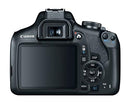 Canon EOS Rebel T7 DSLR Camera with 18-55mm Lens | Built-in Wi-Fi | 24.1 MP CMOS Sensor