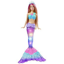 Mermaid Barbie Doll with Water-Activated Twinkle Light-Up Tail, Barbie Dreamtopia