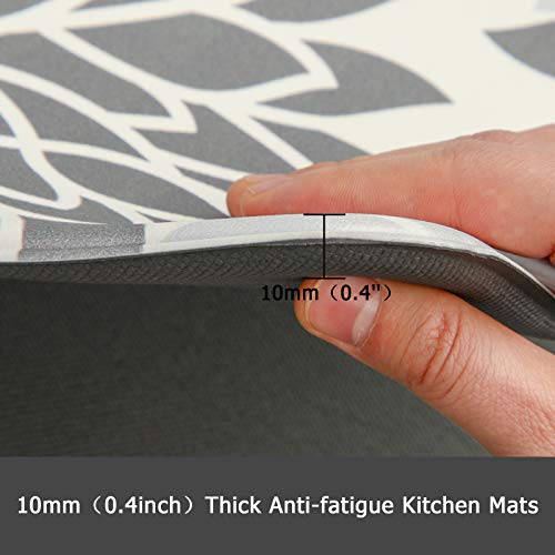 Anti Fatigue Kitchen Rug Sets 2 Piece Non Skid Kitchen Floor Mats
