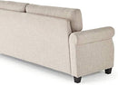 Loveseat Sofa / Easy, Tool-Free Assembly, Beige