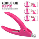 Clear Coffin Nail Tips Set, 500pcs Nail Tips for Acrylic Nails Professional Acrylic Nail Tips