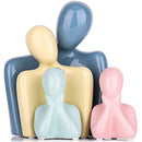 Family of 4 Figurines- Modern Abstract Figure Home Art Decon Sculpture Decor